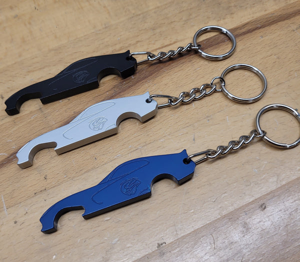 Dodge Viper Gen 5 GTS Bottle Opener Keychain Black or Silver