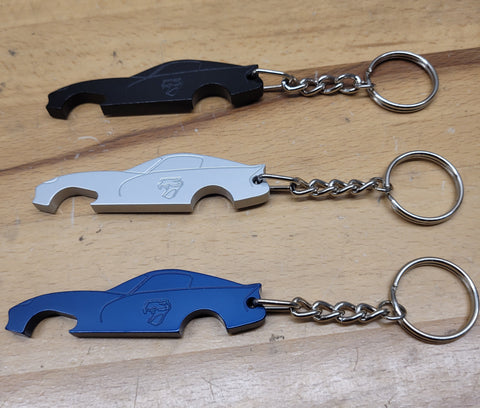 Dodge Viper Gen 2 GTS Bottle Opener Keychain Black or Silver