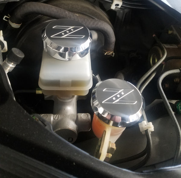 09-19 370Z Brake and Clutch Cap Set - Polished