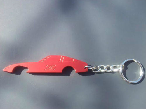 Billet 79-83 Datsun 280ZX Key Chain Bottle Opener Z Car Logo Keychain S130