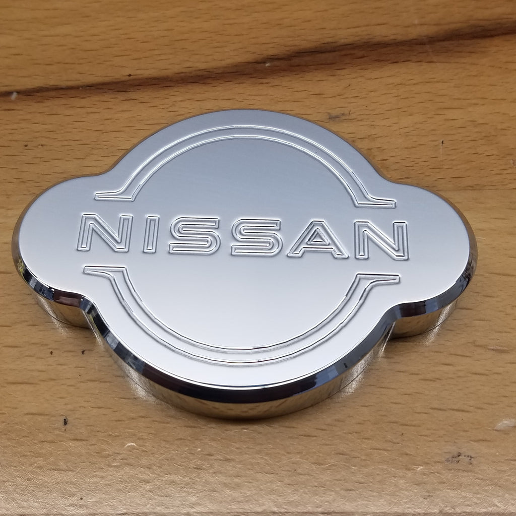 New Nissan Logo Radiator Cap Cover