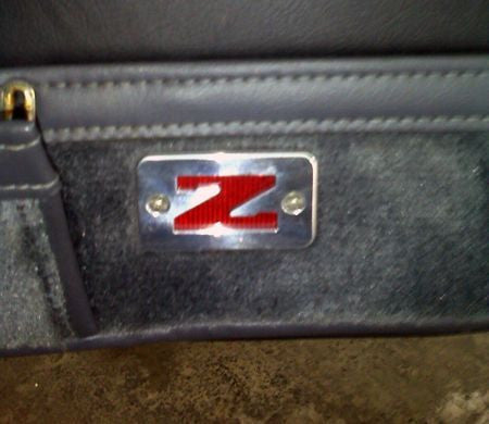 Set of 2 84-89 300ZX Billet Z Logo Door Light Lenses Choice Z31 or Classic Logo
