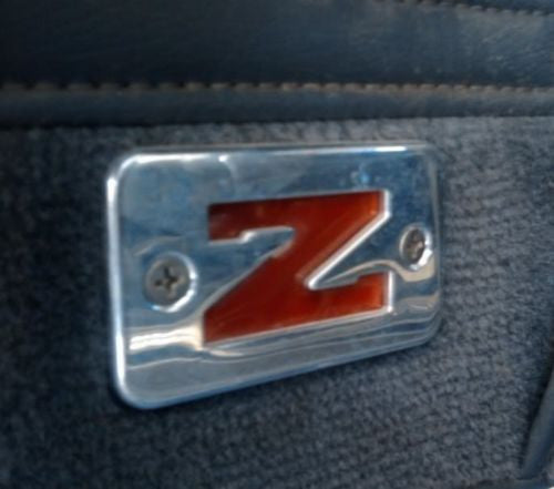 Set of 2 84-89 300ZX Billet Z Logo Door Light Lenses Choice Z31 or Classic Logo