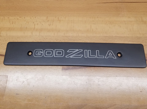 GodZilla Logo Z32 99 Jspec Plate