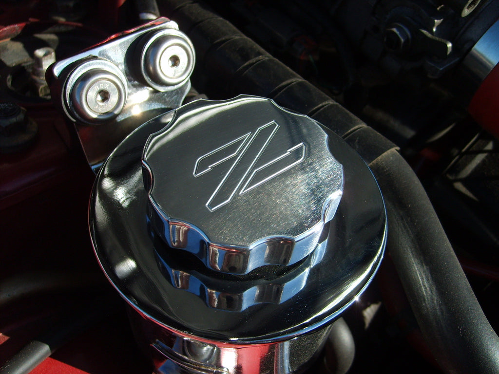 Polished Billet 1990-1996 300ZX Z Logo Power Steering Reservior Cap Cover Z32
